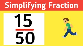 How to simplify the fraction 15/50 || 15/50 Simplified