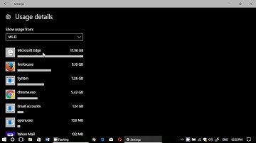 Windows 10 Creators update tips and tricks How to view Data usage in detail on Wifi and Ethernet