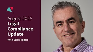 August Compliance Update 2025