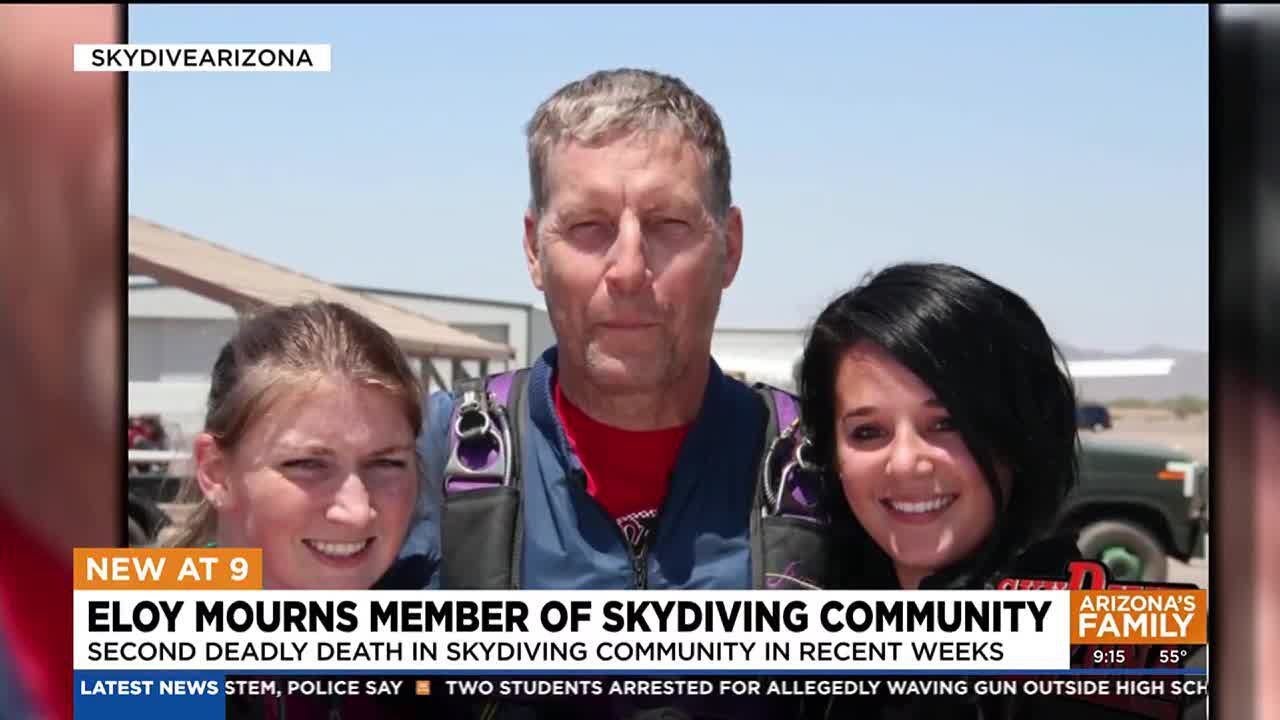 Skydiving community mourns member who died in accident in Eloy - YouTube