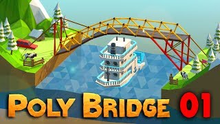 KONEČNĚ ZASE STAVÍME MOSTY!!! | Poly Bridge #01 | Pedro