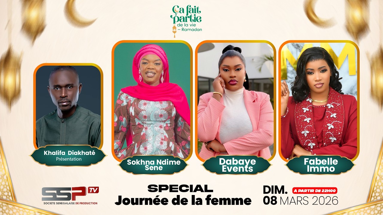 🚨LIVE SSP  ÇA FAIT PARTIE DE LA VIE -PR  KHALIFA DIAKHATE ET SES INVITES