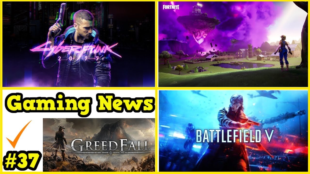 Gaming NEWS #37 || Cyberpunk 2077 Multiplayer | Epic Game Store Free Games | Greedfall