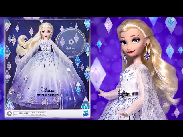 Elsa Style Series Holiday Doll by Hasbro (Review & Unboxing