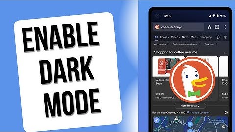 How to Enable Dark Mode in DuckDuckGo 2025?