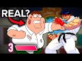 They put peter griffin in a fighting game