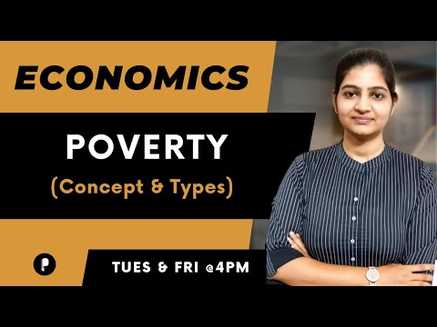 Poverty | Types of Poverty | Economics | SSC & UPSC
