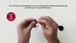 Pair your Nucleus 7 Sound Processor and ReSound hearing aid with a Cochlear Wireless Mini Mic 2/2+ screenshot 4