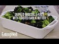 Sauteed Broccoli & Kale with Toasted Garlic Butter