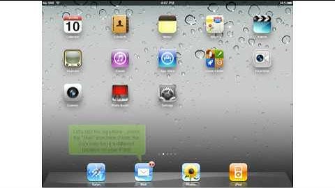 Setting up your email signature on your iPad