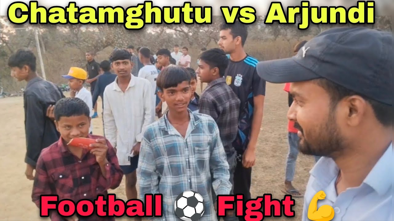 আমি ভাবেনাই ছিলি যে মাঠে এতো Enjoy🤣 হবেক | Chatamghutu vs Arjundi Football Fight 💪⚽