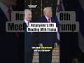 Netanyahu Meets Trump for 8th Time as Iran and Gaza Top Agenda
