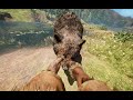 Far cry Primal и Far Cry 5 Все приручаемые животные Барсук топ!