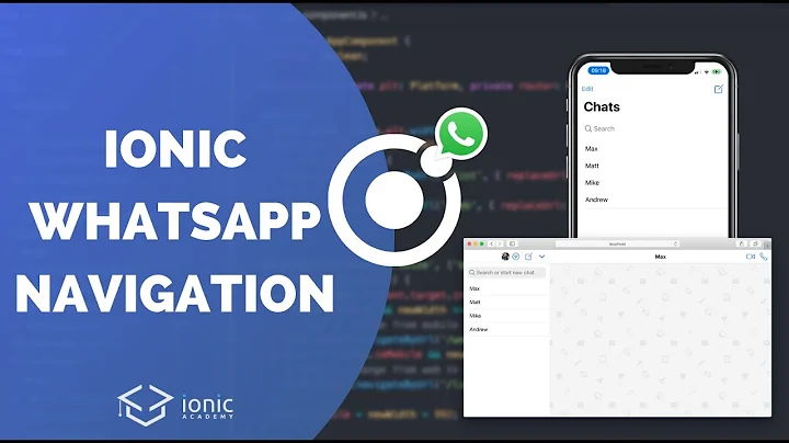 Building a WhatsApp Navigation with Ionic