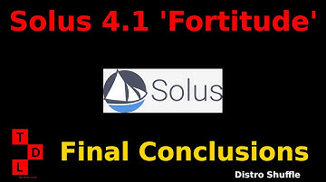 Solus Budgie 4.1 | Final Conclusions | Distro Shuffle