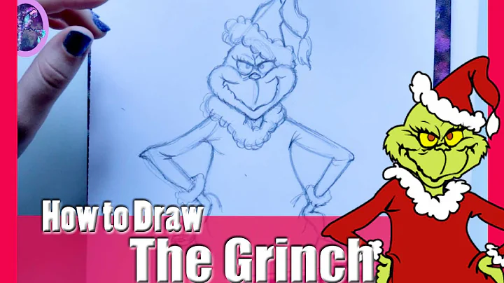 How to Draw THE GRINCH (from Dr. Suess' How the Grinch Stole Christmas) - @dramaticparrot