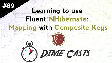 Learning to use Fluent NHibernate: Mapping with Composite Keys