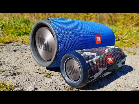 JBL FLIP 3 VS. JBL XTREME - BASS TEST !!! (100% VOL.)