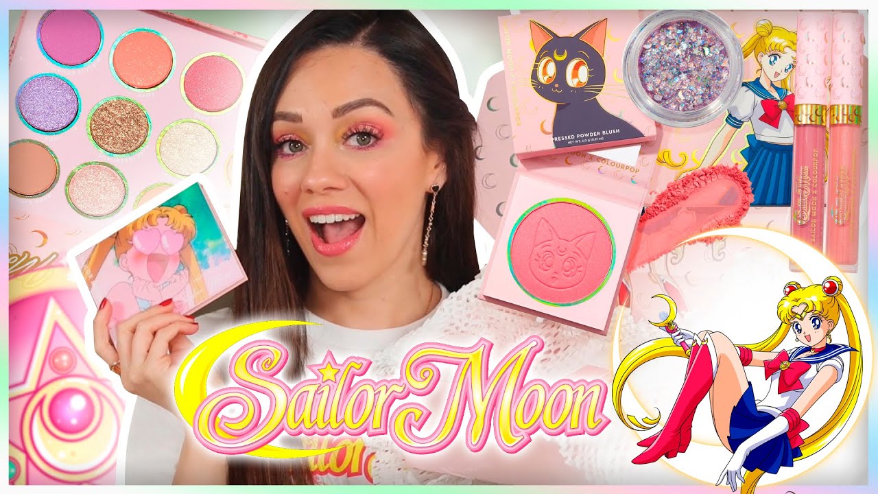 SAILOR MOON x COLOURPOP: HASTA GRITE DE EMOCION! QUE COLECCION TAN CUTE!