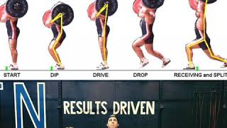 Frankenstein Push Jerk (no hand push jerk drill)