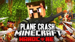 100 Players Simulate PLANE CRASH in Minecraft... screenshot 5