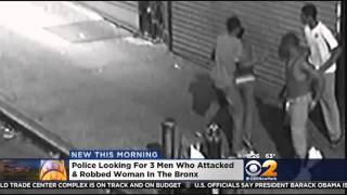 Police: 3 Suspects Beat, Robbed Woman In The Bronx