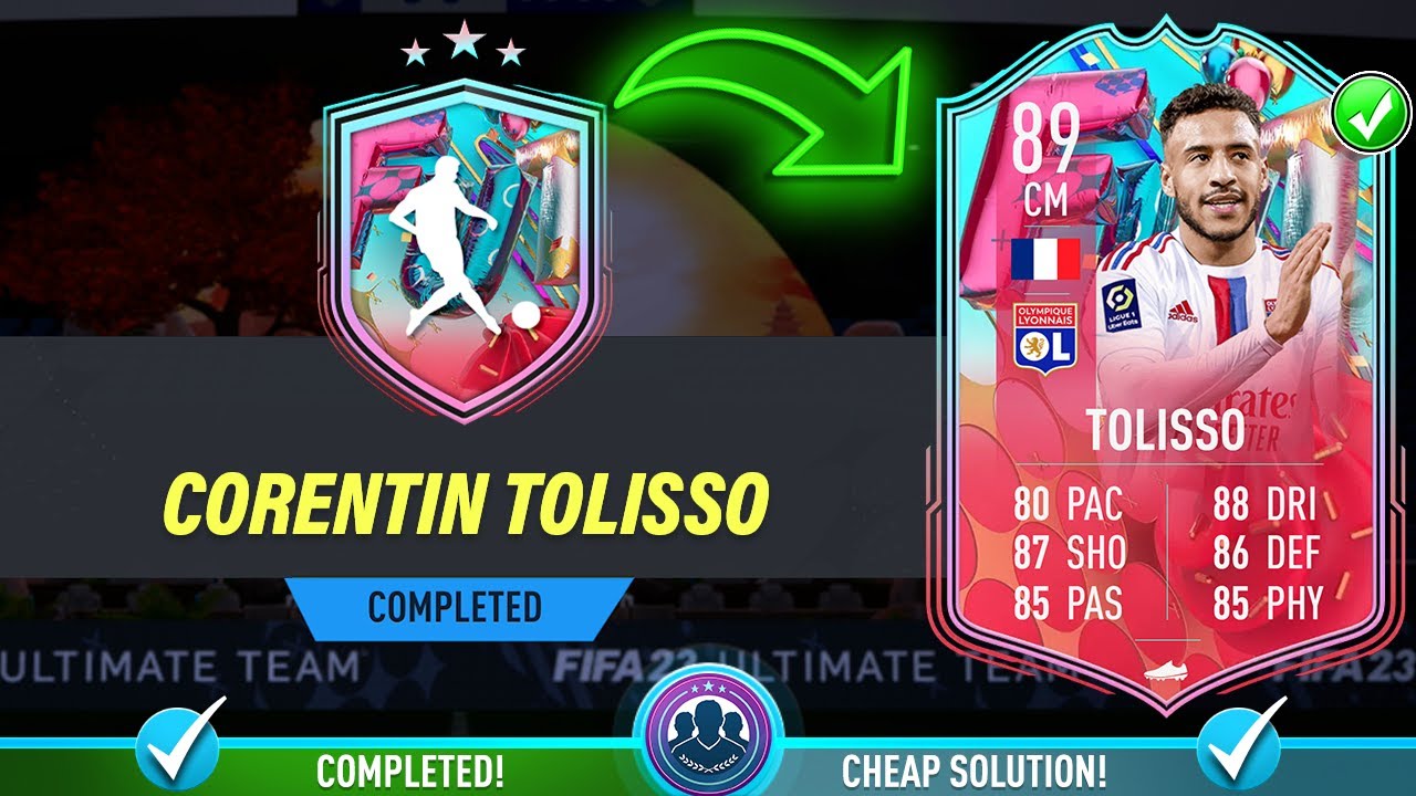 89 FUT Birthday Corentin Tolisso SBC Completed - Cheap Solution & Tips - Fifa 23