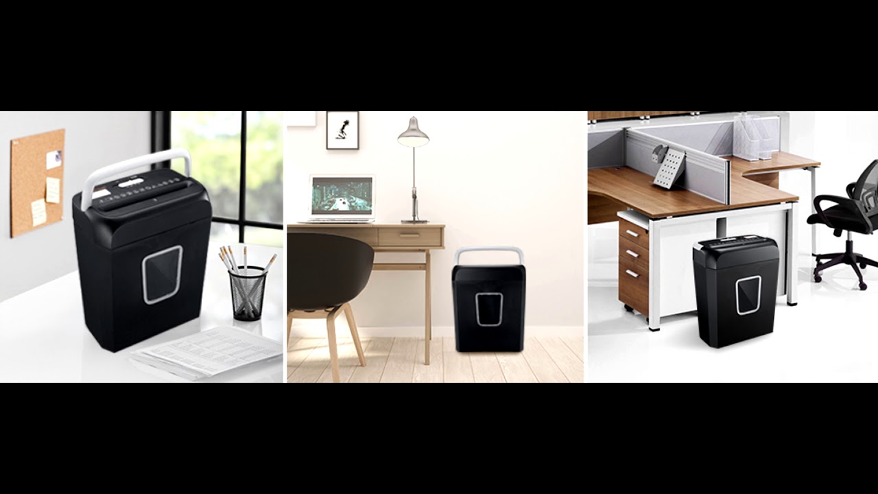 Bonsaii Paper shredder C237-B Review - YouTube