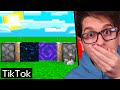 HO PROVATO 10 TIKTOK PIÃš RARI DI MINECRAFT - ITA