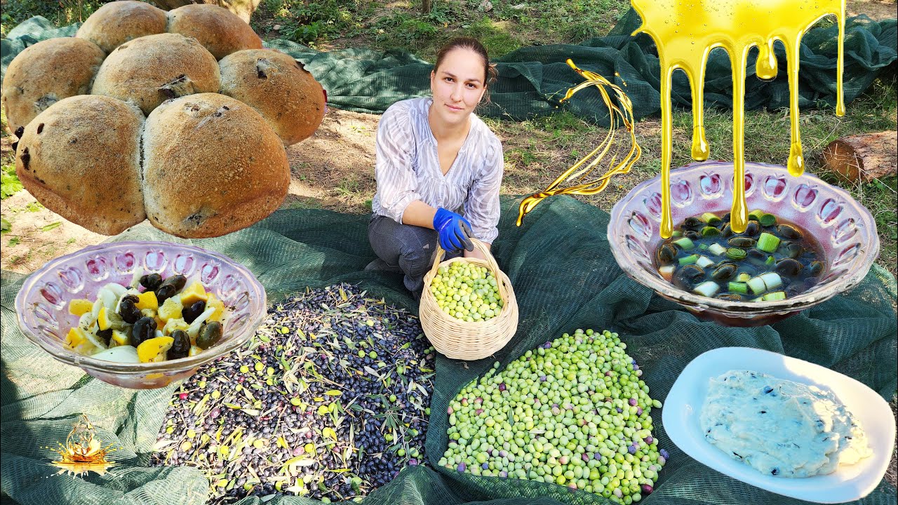 Gatime me ullinj - Jeta në Fshat - Albanian Vilage Life