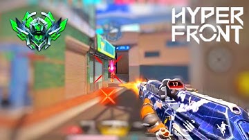 Hyper front ranked highlights| 3 Fingers gyro sensitivity