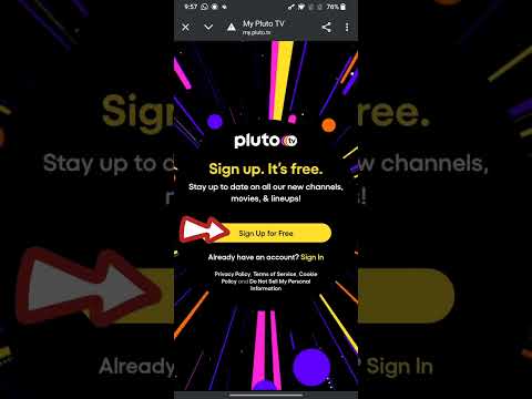 How to Sign up for Your Pluto TV Account? Create a Pluto TV Account on Android 2024