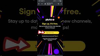 How to Sign up for Your Pluto TV Account? Create a Pluto TV Account on Android 2024