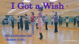 I Got a Wish linedance / Cho: Marianne Langagne