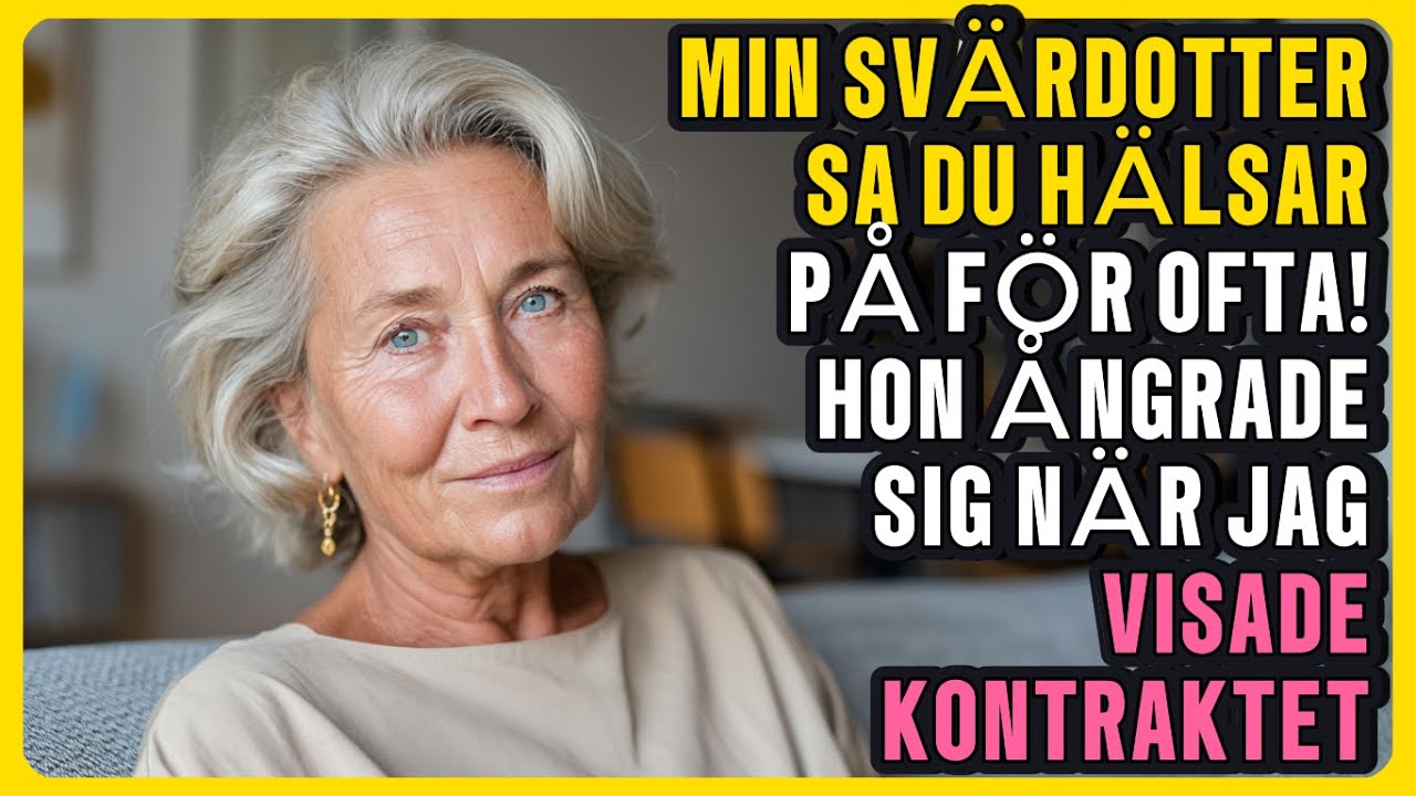 Min svärdotter sa: 