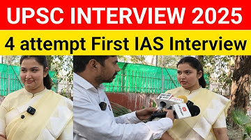UPSC Interview 2025 First Day | 4 attempt First IAS Interview| REAL Inside Story! 