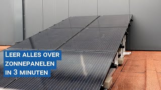 Leer alles over zonnepanelen in 3 minuten