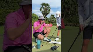 Today’s focus: putting control.Too much “pop” on the stroke and sometimes getting a bit flat.#golf