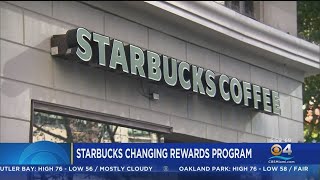 Starbucks is changing rewards program