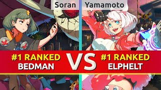 Ggst Soran Ranked Bedman Vs Yamamoto Ranked Elphelt. High Level Gameplay