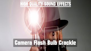 High Quality Sound Effects [Camera Flash Bulb Crackles] Resimi
