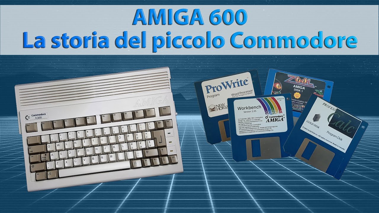 AMIGA 600 | Storia del piccolo Commodore