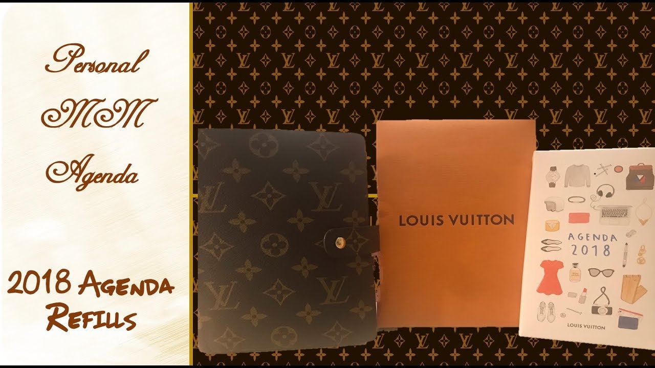 2018 Louis Vuitton MM Agenda