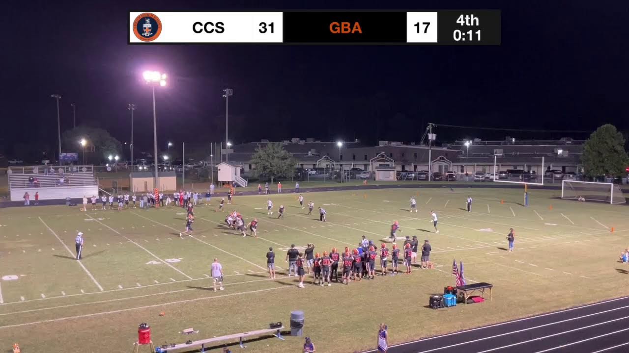 CCS Varsity Football VS. Greenbrier Christian Academy — 09/13/24