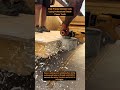 Powerful DeWalt Hole Saw Cutting Through Thick Insulated Panels