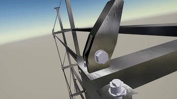 6 - Steel Structure - TEKLA Structures Fabrication - Cable Truss Facade