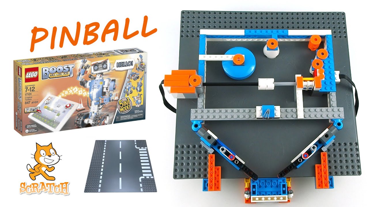 virksomhed spændende Soaked LEGO MOC Lego Boost Pinball by dawidmarasek | Rebrickable - Build with LEGO