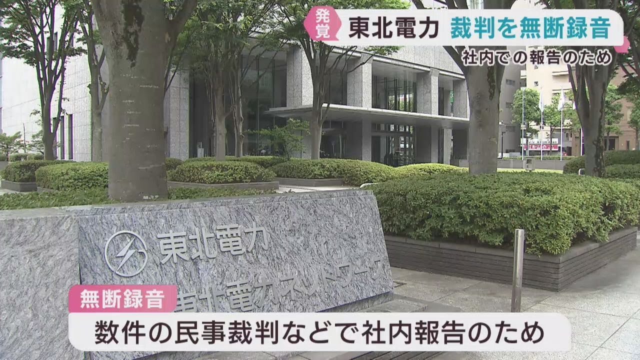 東北電力と東北電力ネットワーク 裁判所に無断で法廷でのやり取りを