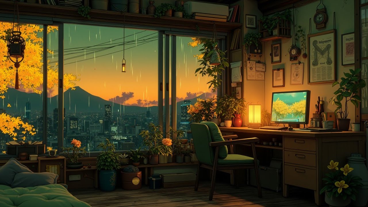 Уютные Ночные Городские Атмосферы | Инструментальный Микс