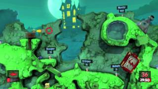 Worms Revolution in-game movie, 'Public Information Film'' screenshot 5